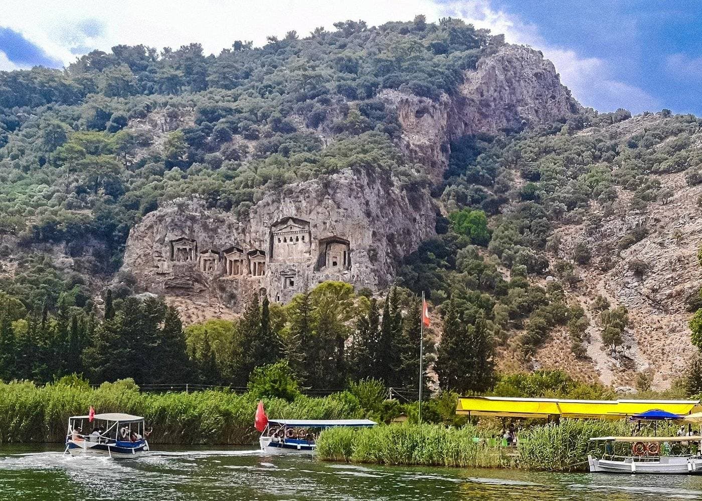Excursie cu barca la Dalyan din Marmaris (barca Orca)