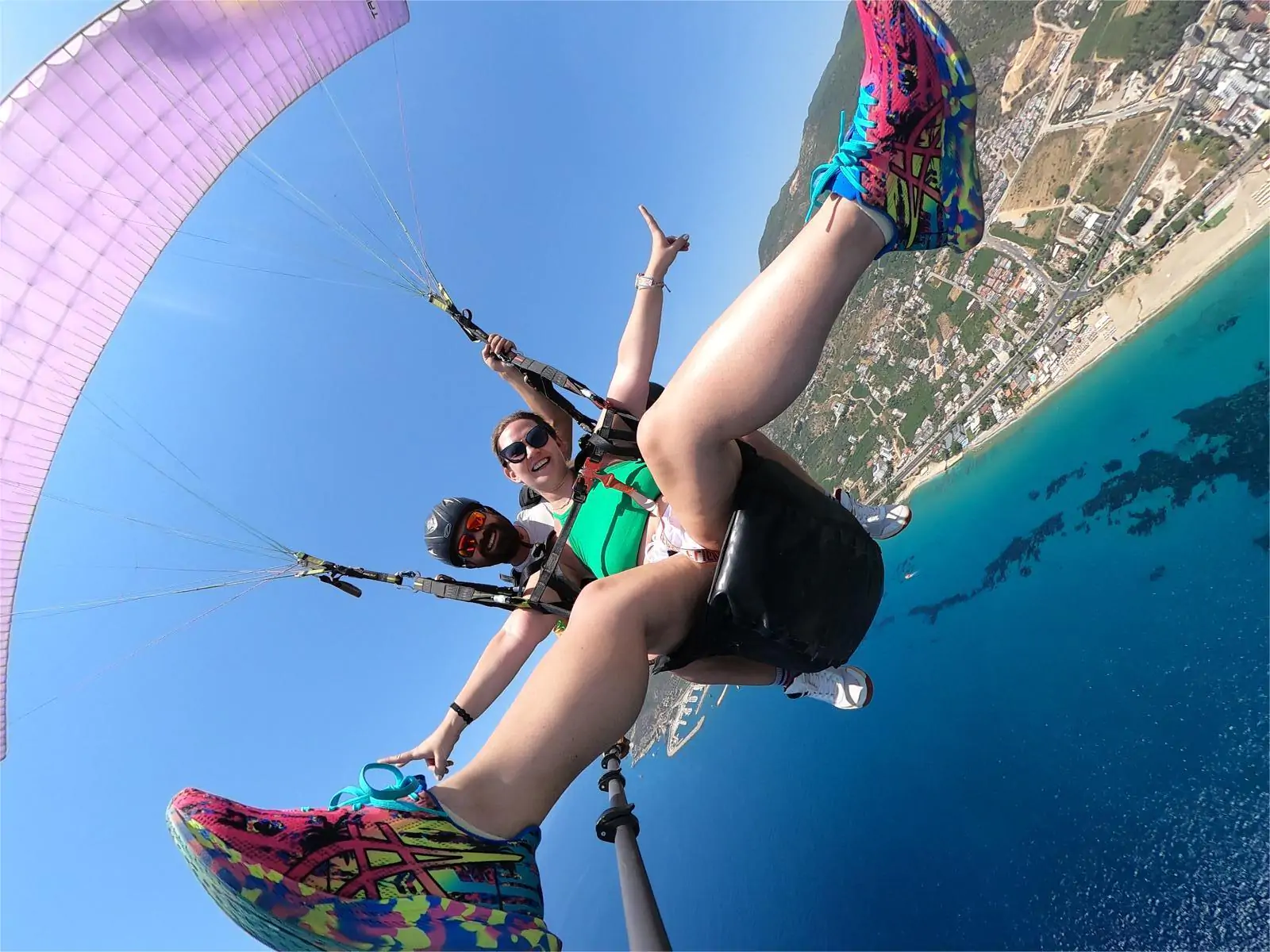 Paragliding Alanya Experience with Hezarfen Paragliding Team
