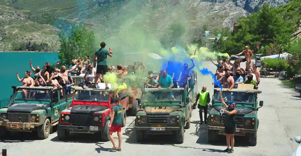 Double the Fun in One Day: Jeep Safari and Boat Tour from Alanya