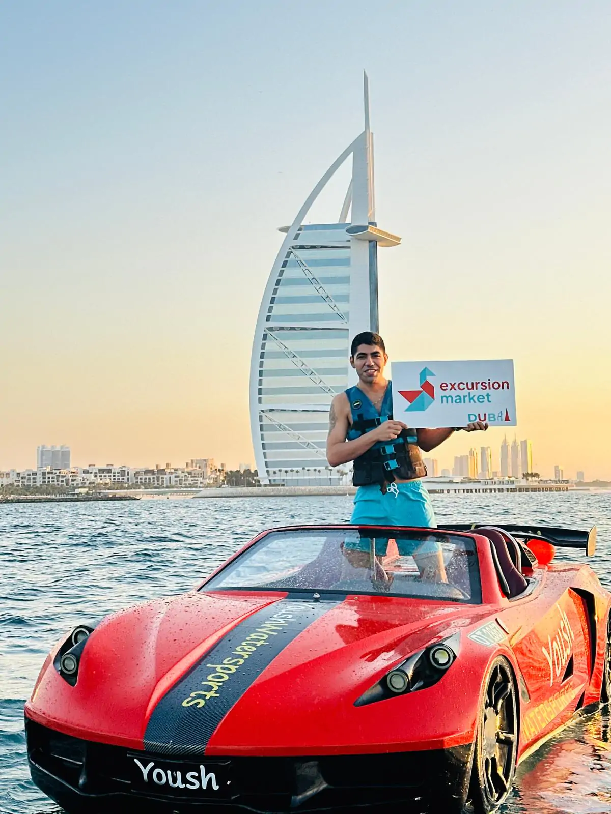 30Min Jetcar Tour of Burj al Arab ( with photos )