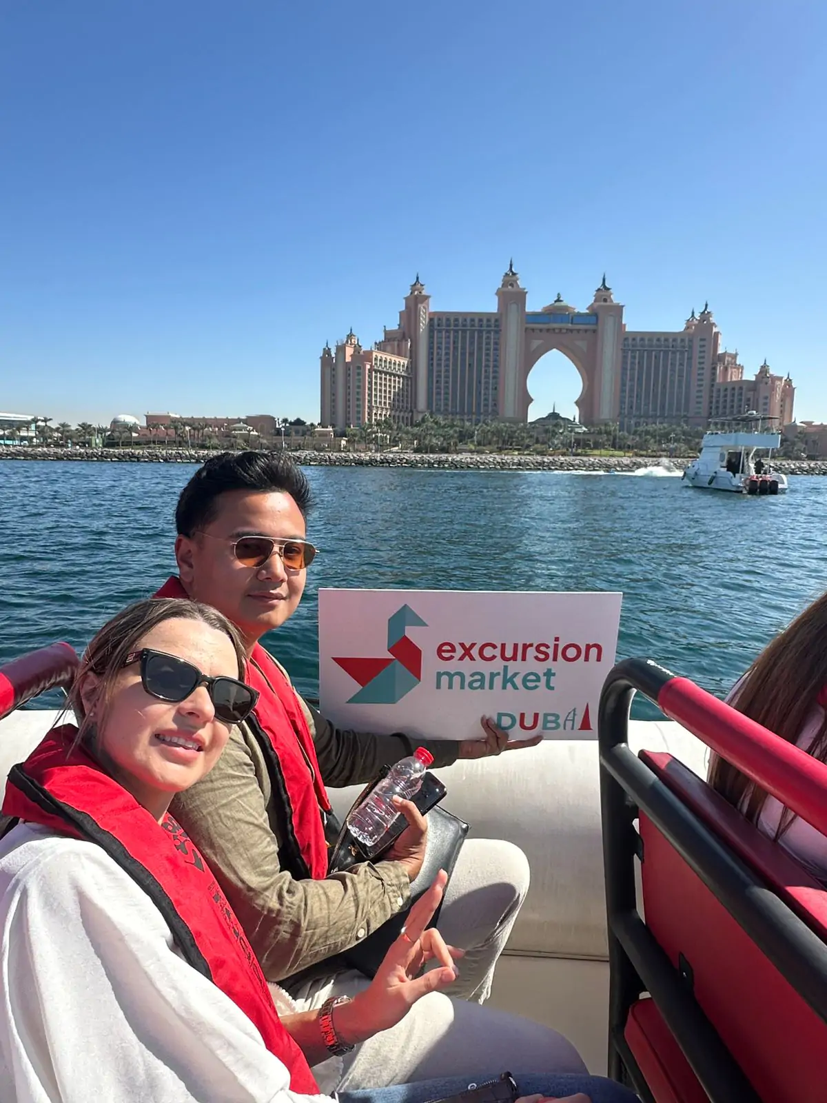 Dubai Speedboat Sightseeing tour Dubai Marina skyline (60 minutes)