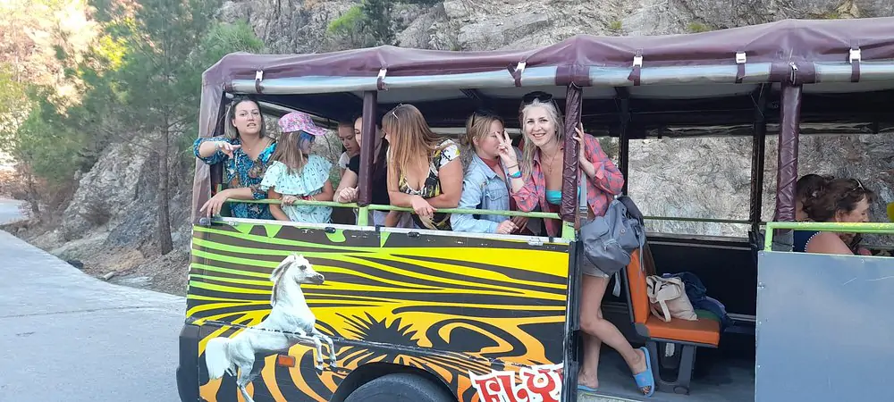 Green Canyon Tour with Cabrio Bus from Alanya