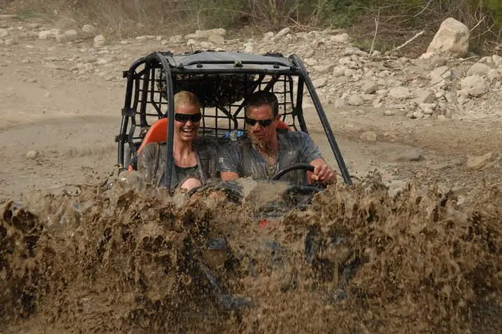 5 in 1 Combo Tour from Alanya: Buggy, Rafting, Zipline, Cabrio Bus, Canyon