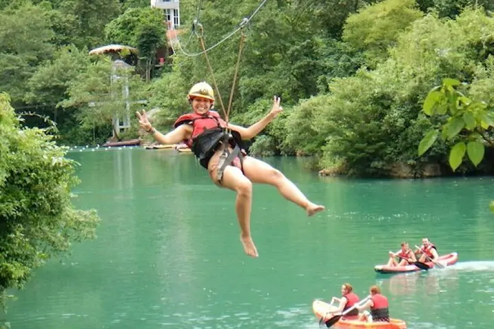 5 in 1 Combo Tour from Alanya: Buggy, Rafting, Zipline, Cabrio Bus, Canyon