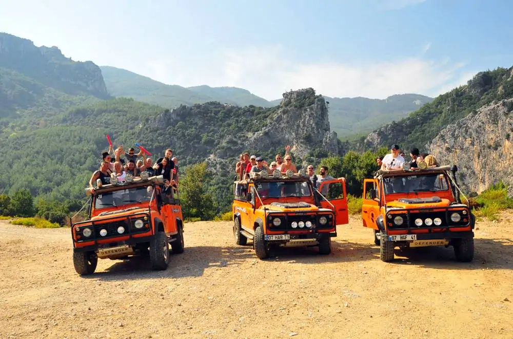 Wycieczki Safari Jeepem w Antalyi