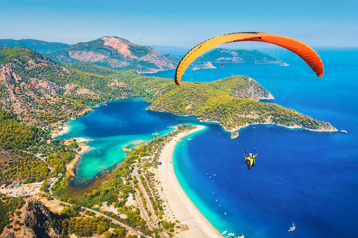 Excursii cu parapanta în Fethiye
