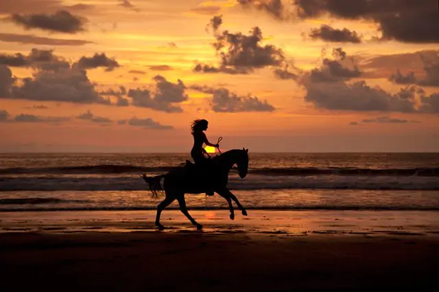 Side Horse Riding