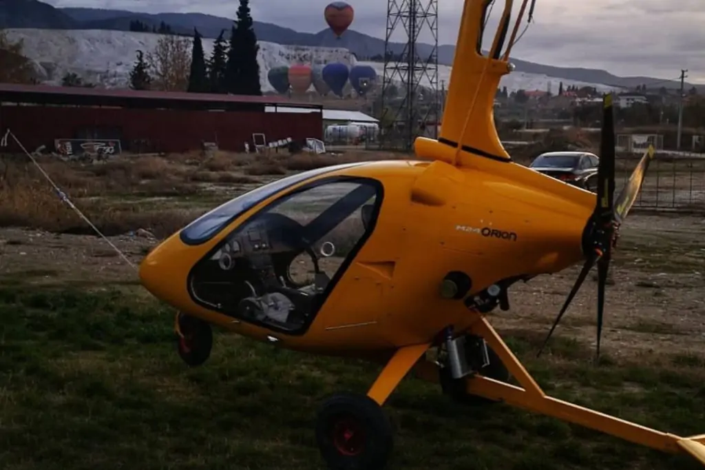 Turul cu girocopterul Pamukkale