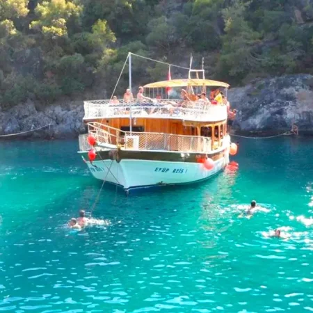 Fethiye Oludeniz Excursie cu barca Fethiye Oludeniz