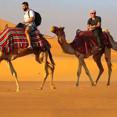 Private Desert Safari with Sand Departure and  Camel Ride