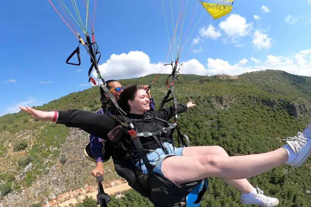 Alanya: Parapantă în tandem deasupra castelului și a mării