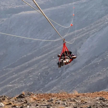 Bilet na tyrolkę Jebel Jais