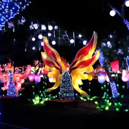 Dubai Glow Garden: Magiczna kraina czarów nocą