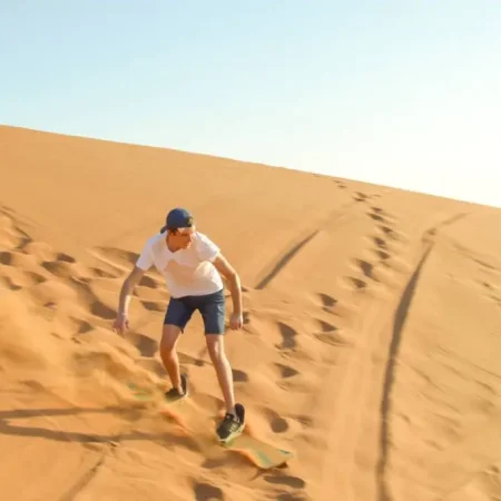 Prywatne poranne pustynne safari w Dubaju
