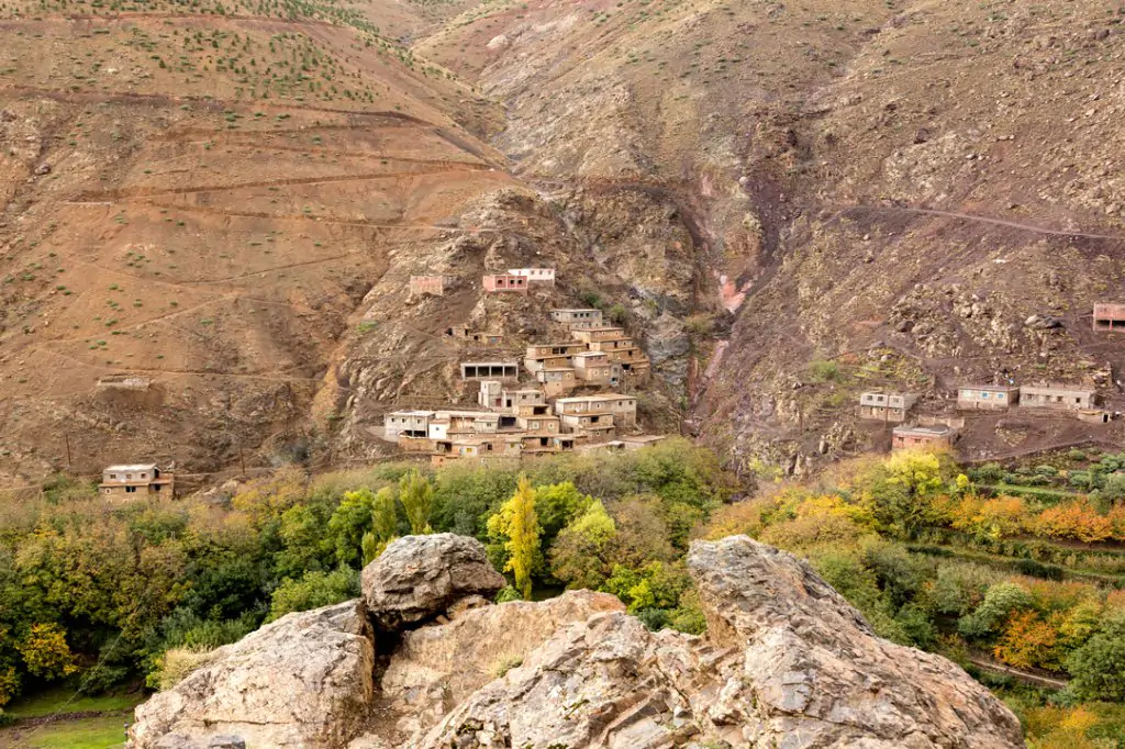Tour durch das Atlasgebirge und die drei Täler ab Marrakech