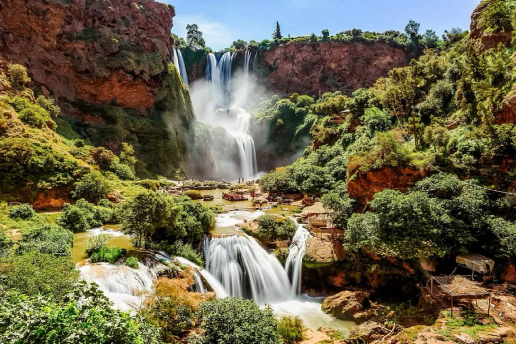 Ganztägige private Tour zum Ouzoud-Wasserfall (bis zu 7 Personen)