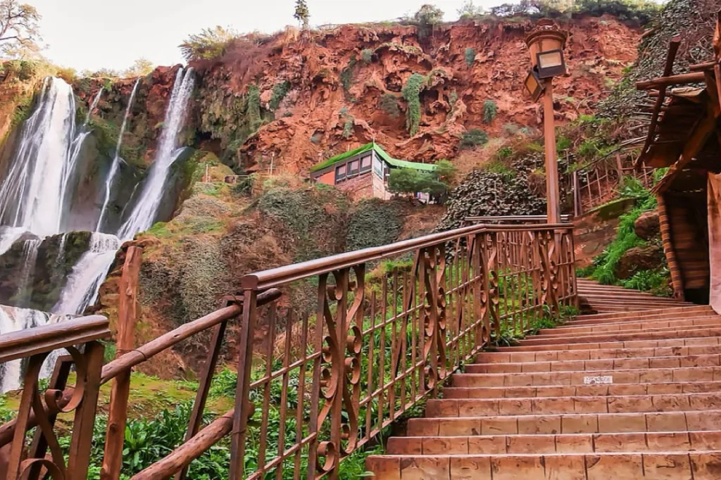 Ganztägige private Tour zum Ouzoud-Wasserfall (bis zu 7 Personen)