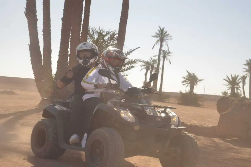 Palmeraie Quad Biking Adventure cu experiență tradițională de ceai marocan