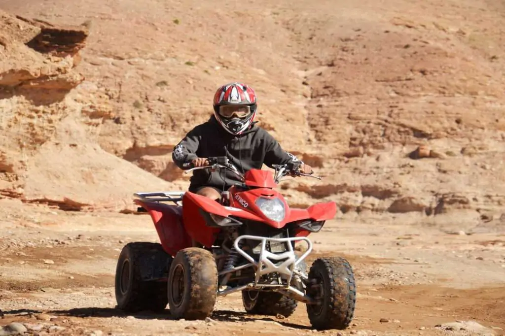 Palmeraie Quad Biking Adventure cu experiență tradițională de ceai marocan