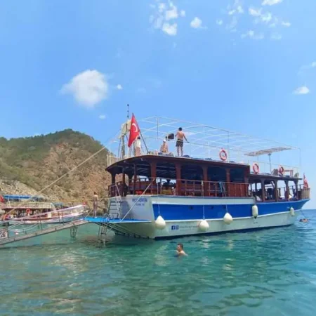 Wycieczka łodzią do Porto Ceneviz z Side i Manavgat