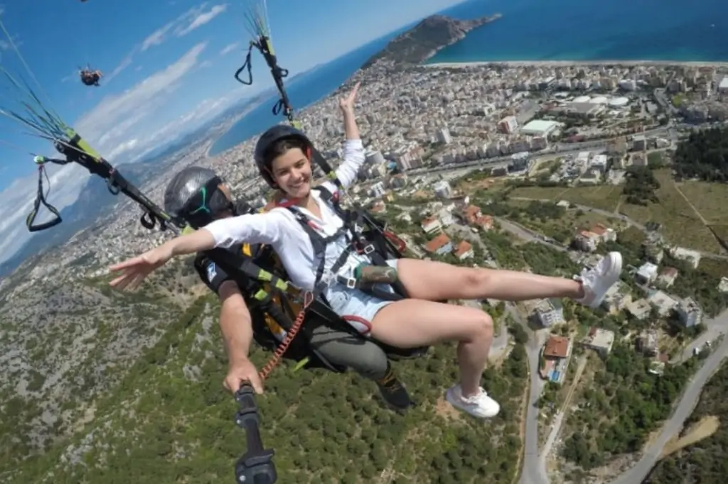 Alanya Paragliding Tour - Transfer nicht inbegriffen, Starthügel-Eintrittsgebühr nicht inbegriffen