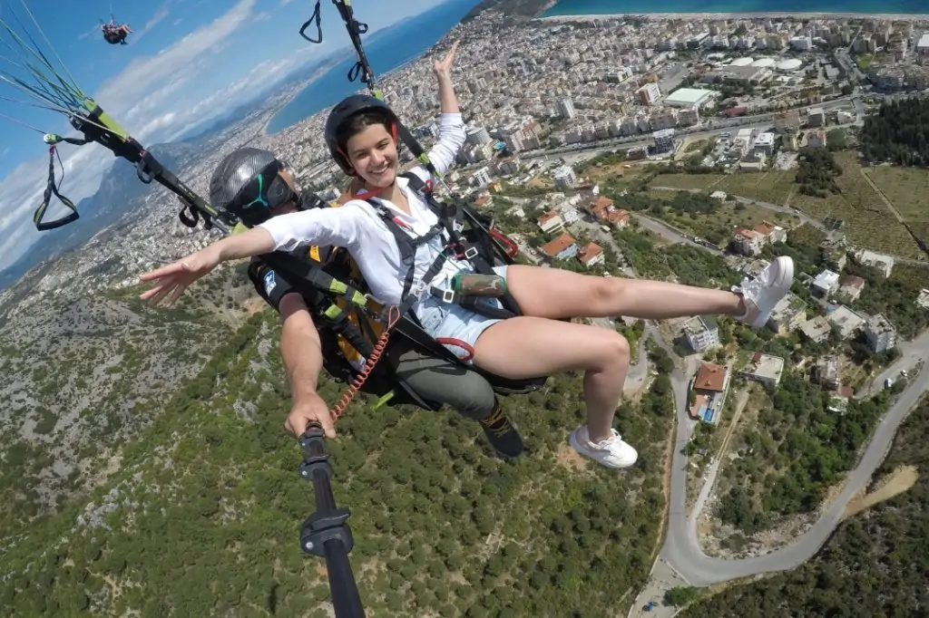 Alanya Professional Paragliding Tour -Antalya and Belek Transfer and Flight Area Entrance Fee Excluded