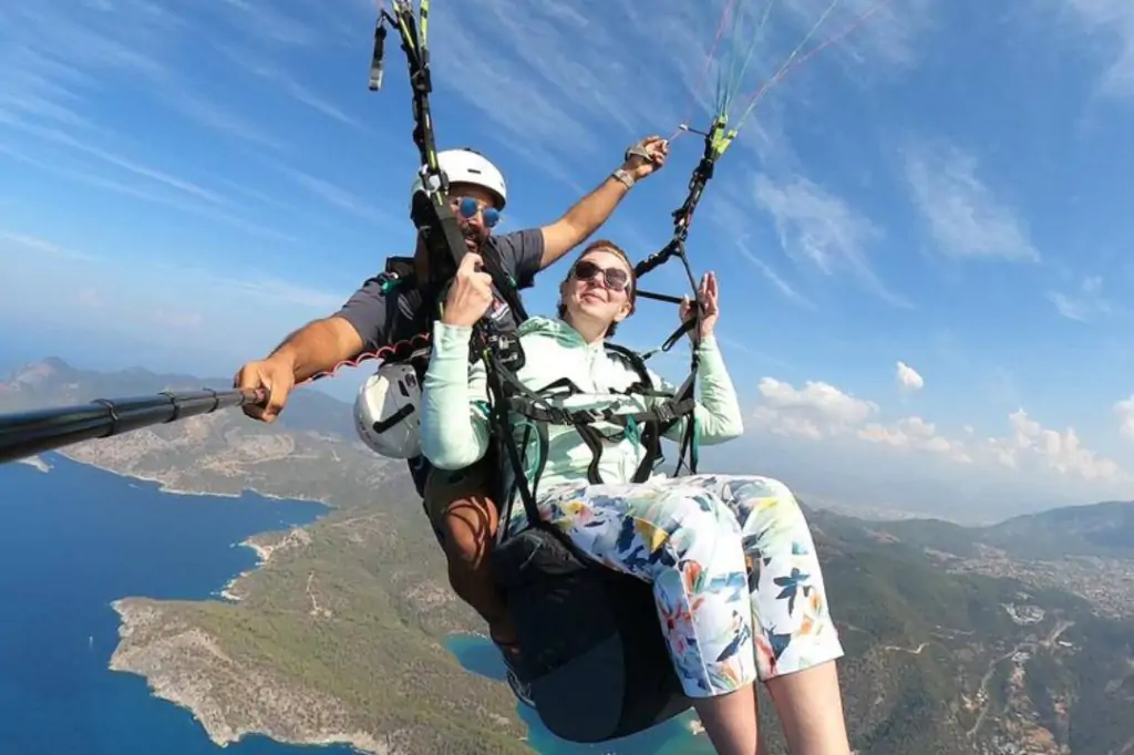 Niezapomniana przygoda z paralotniarstwem z Marmaris do Fethiye!
