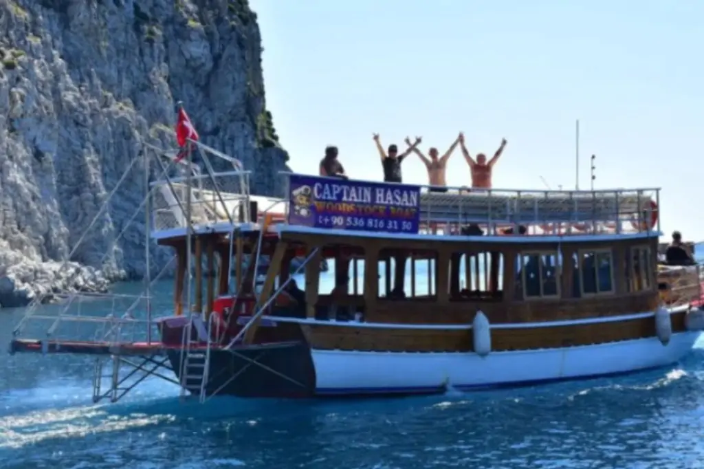 Discover the Hidden Paradises of Marmaris: An Unforgettable Day with Captain Hasan (Woodstock) Boat Tour!