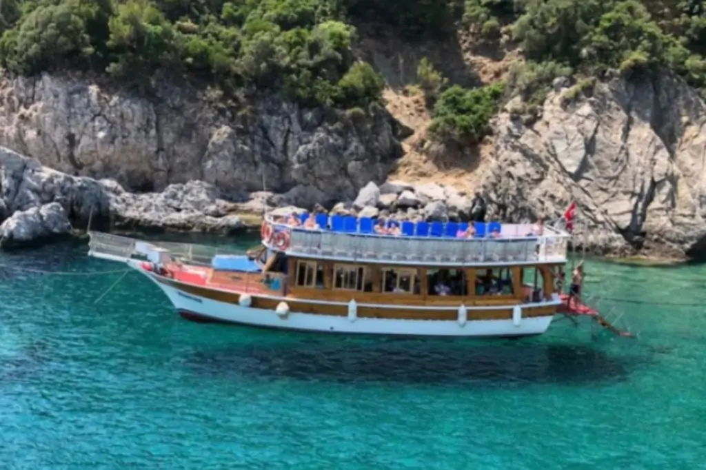 Discover the Hidden Paradises of Marmaris: An Unforgettable Day with Captain Hasan (Woodstock) Boat Tour!