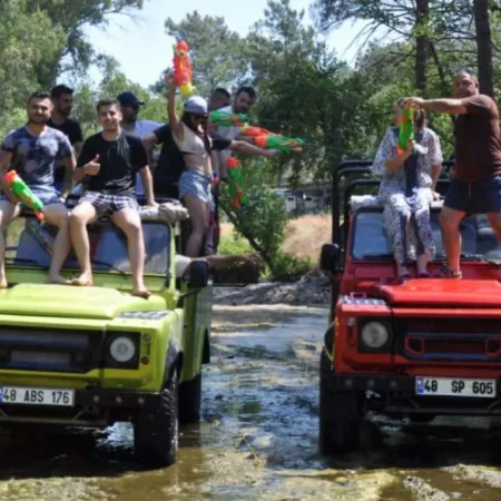 An Adventure-Filled Day in Marmaris: Discover Nature with the Jeep Safari Tour!