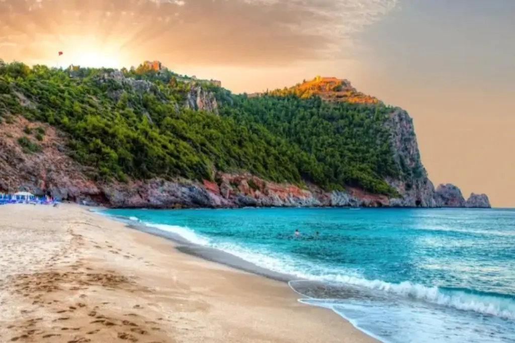Sunset in Alanya: Cable Car-Free City Tour and Beach BBQ Party