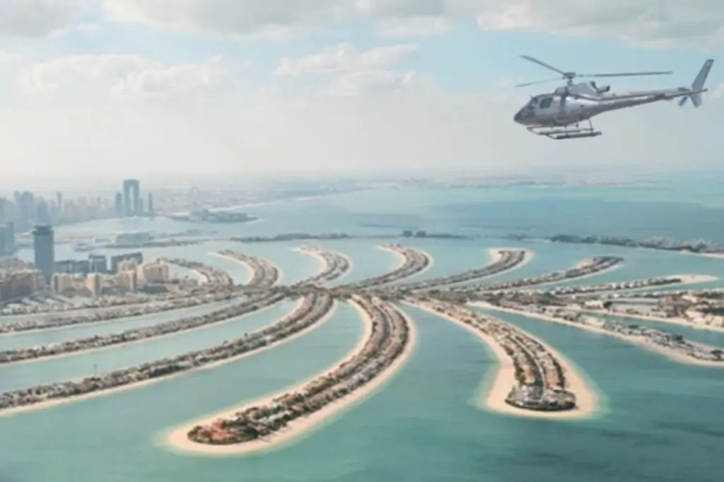 Entdecken Sie Dubai aus der Vogelperspektive