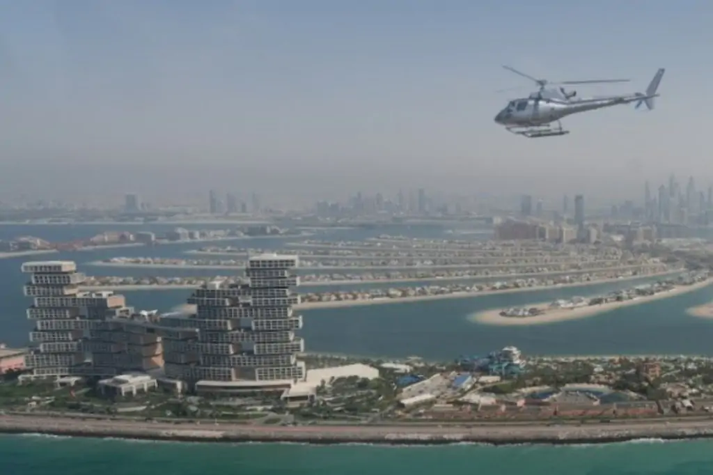 Entdecken Sie Dubai aus der Vogelperspektive