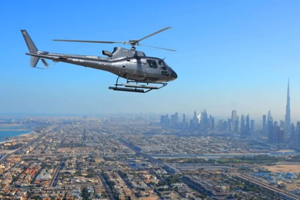Entdecken Sie Dubai aus der Vogelperspektive