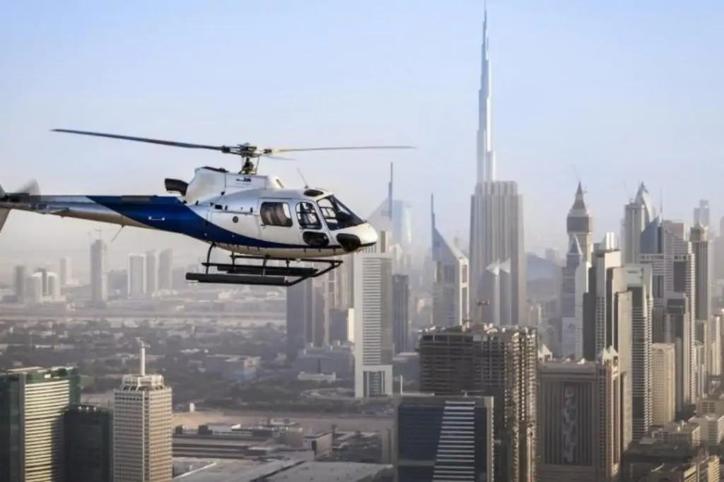 Entdecken Sie Dubai aus der Vogelperspektive