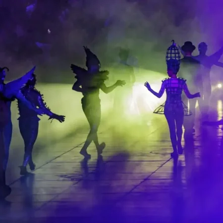 Night show at The Land of Legends Park from Alanya